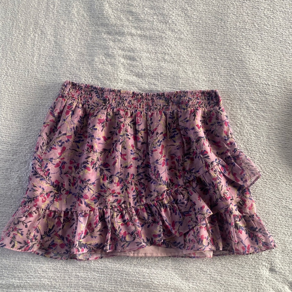 Floral Pink Skirt